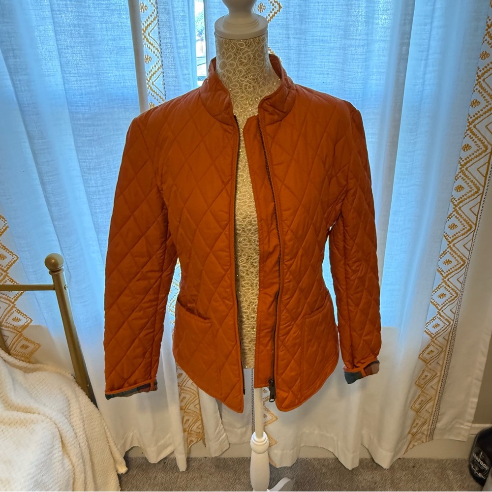 L.L. Bean Signature quilted barn jacket